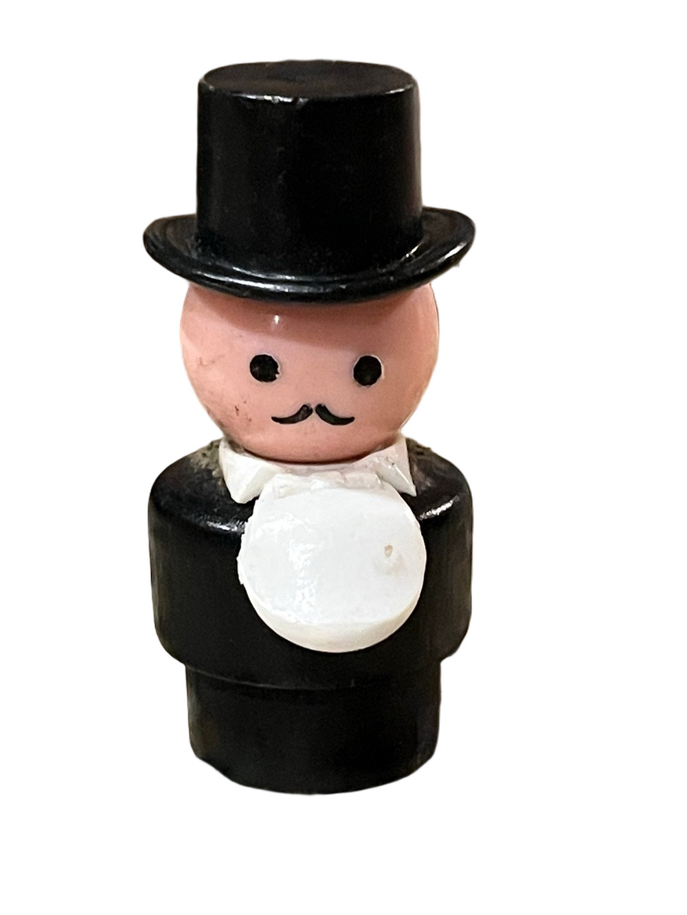Vintage Fisher-Price Little People Circus Ringmaster Western Town Mayor Figure